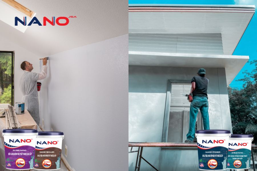 Sơn Nội Thất Có Sơn Ngoài Trời Được Không
