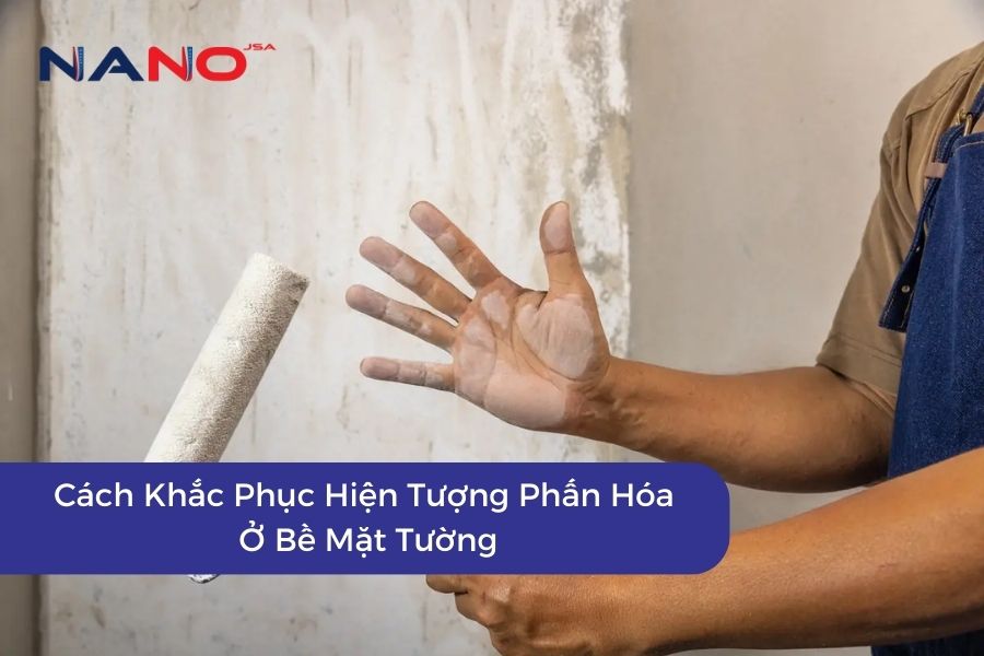 Cách Khắc Phục Hiện Tượng Phấn Hóa Ở Bề Mặt Tường