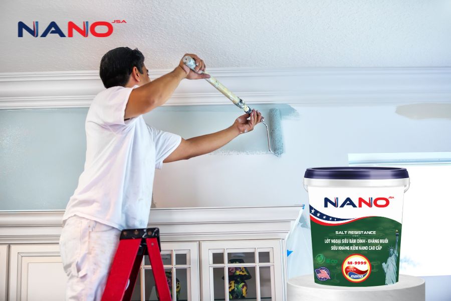 Sơn Lót Kháng Kiềm Nano - Giải Pháp Bảo Vệ Tường Nhà Bền Từ Gốc