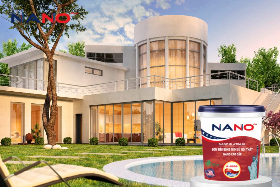 Sơn Siêu Bóng Men Sứ - Nâng Tầm Vẻ Đẹp Cao Cấp Cho Công Trình