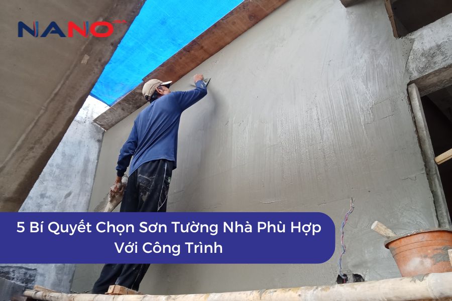 5 Bí Quyết Chọn Sơn Tường Nhà Phù Hợp Với Công Trình