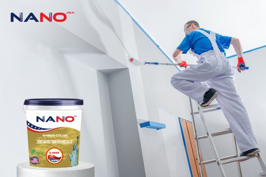 Sơn Chống Thấm Màu - Giải Pháp 2 Trong 1 Bảo Vệ Và Làm Đẹp Công Trình