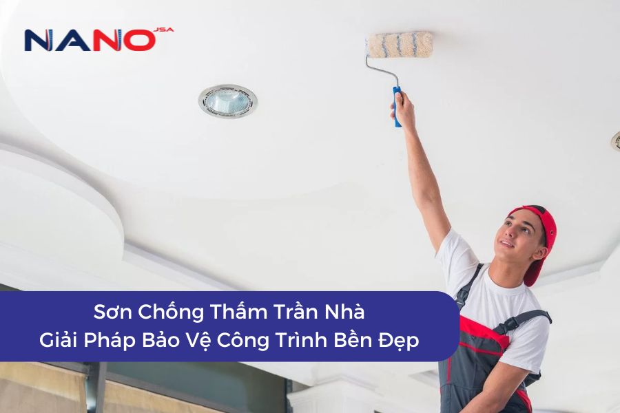 Sơn Chống Thấm Trần Nhà - Giải Pháp Bảo Vệ Công Trình Bền Đẹp Lâu Dài